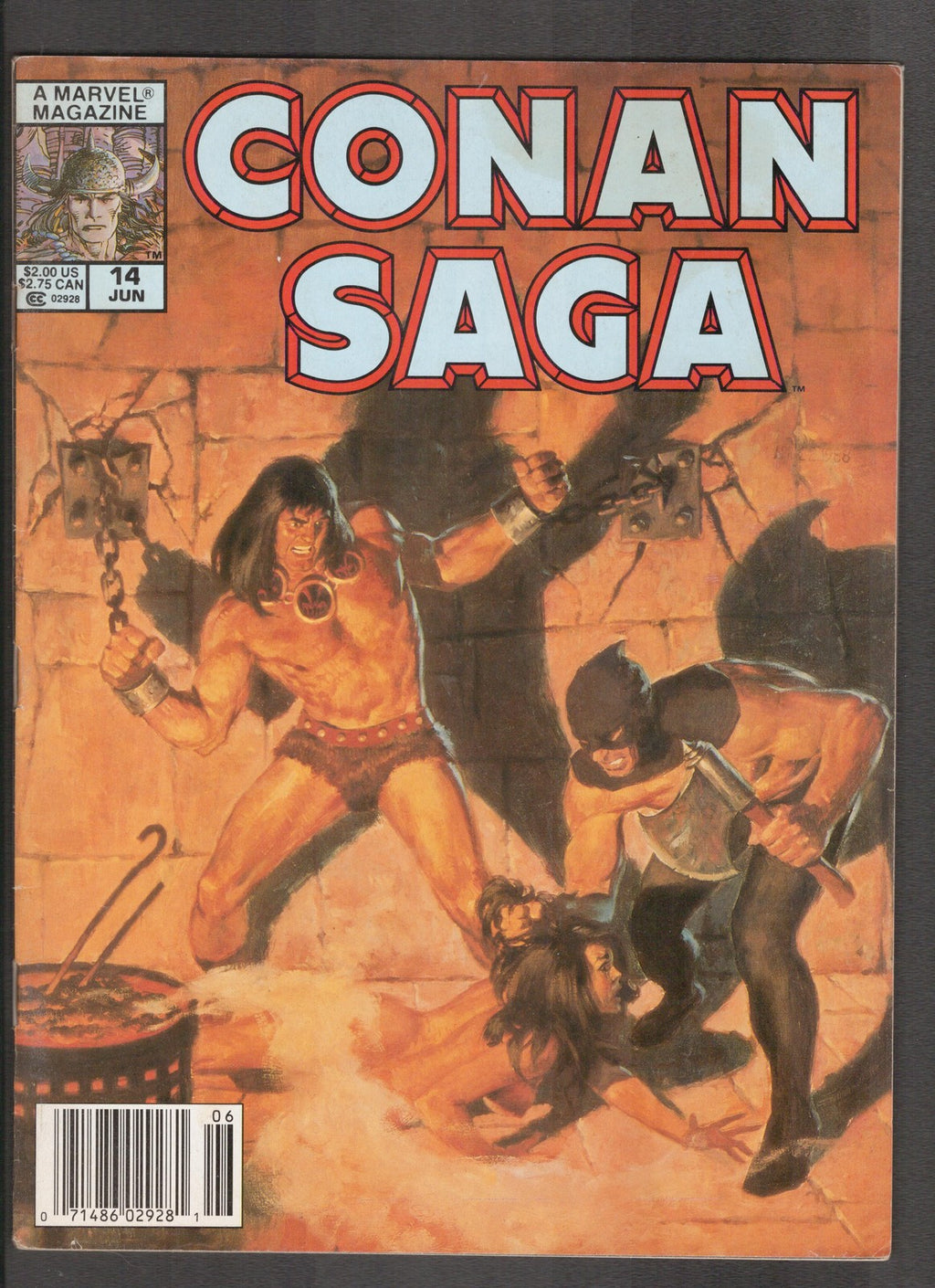 Conan Saga #14 (1988) John Buscema Marvel Comics