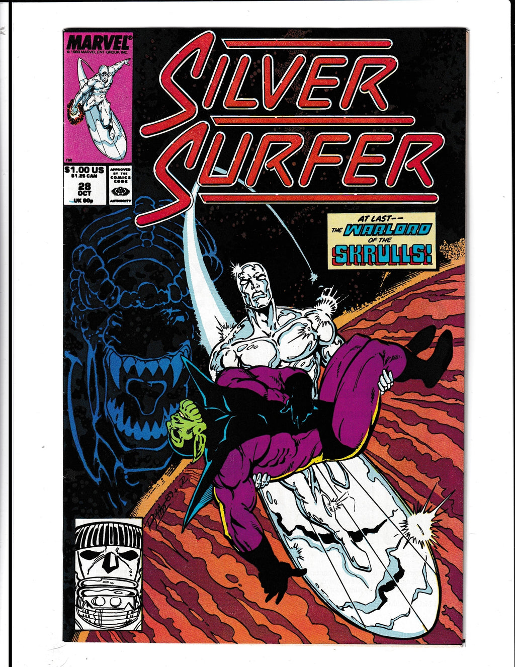 Silver Surfer #28 (1989) Marvel Comics SKU:618