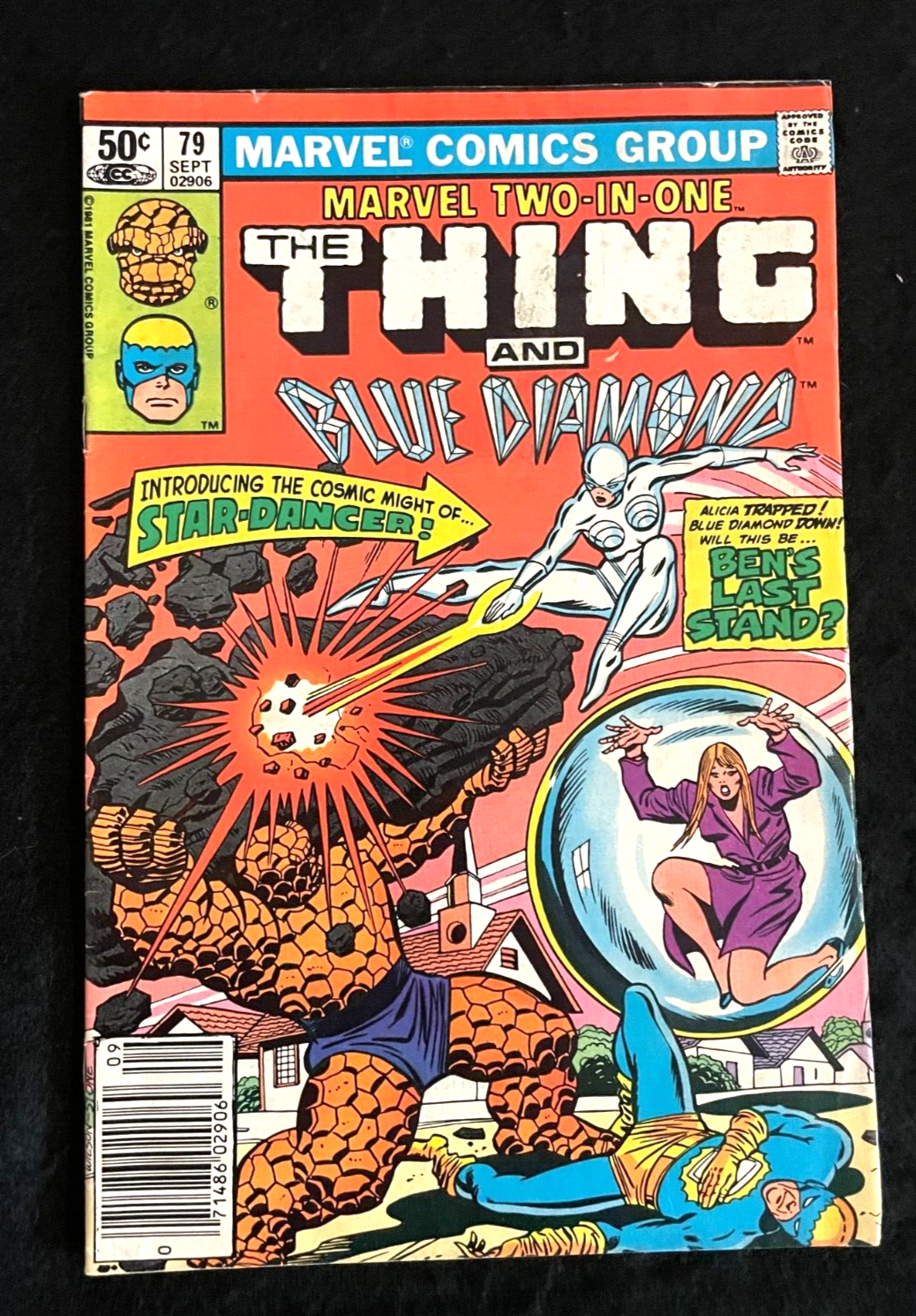 Marvel Two-In-One #79 1981 - The Thing and Blue Diamond