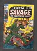 Captain Savage and His Battlefield Raiders #9 (1968) Stan Lee Marvel Comics