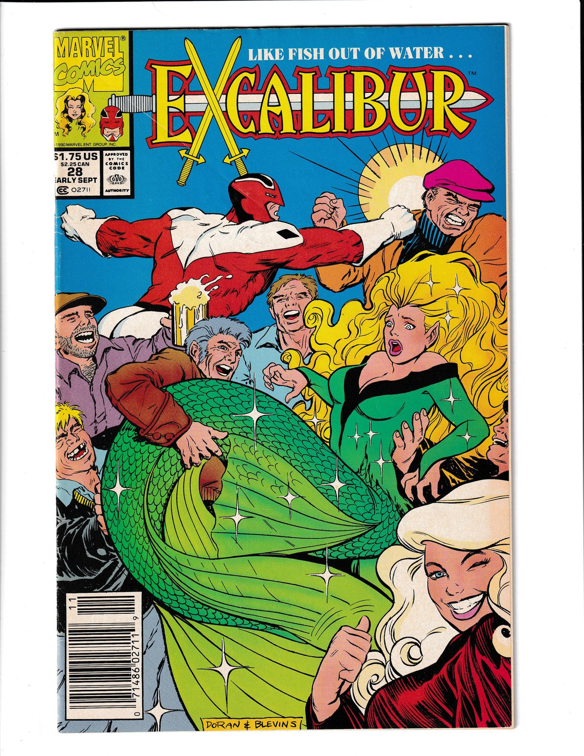 Excalibur #28 (1990) Marvel Comics