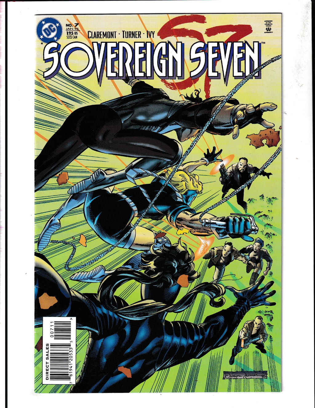 Sovereign Seven #7 (1996) "Walk the Wild Side" DC Comics