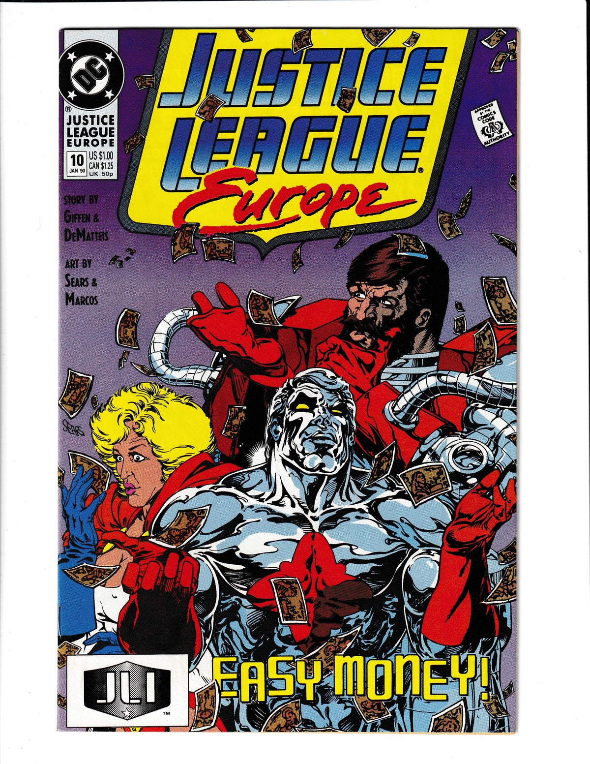 Justice League Europe #10 (1990) DC Comics SKU:3331