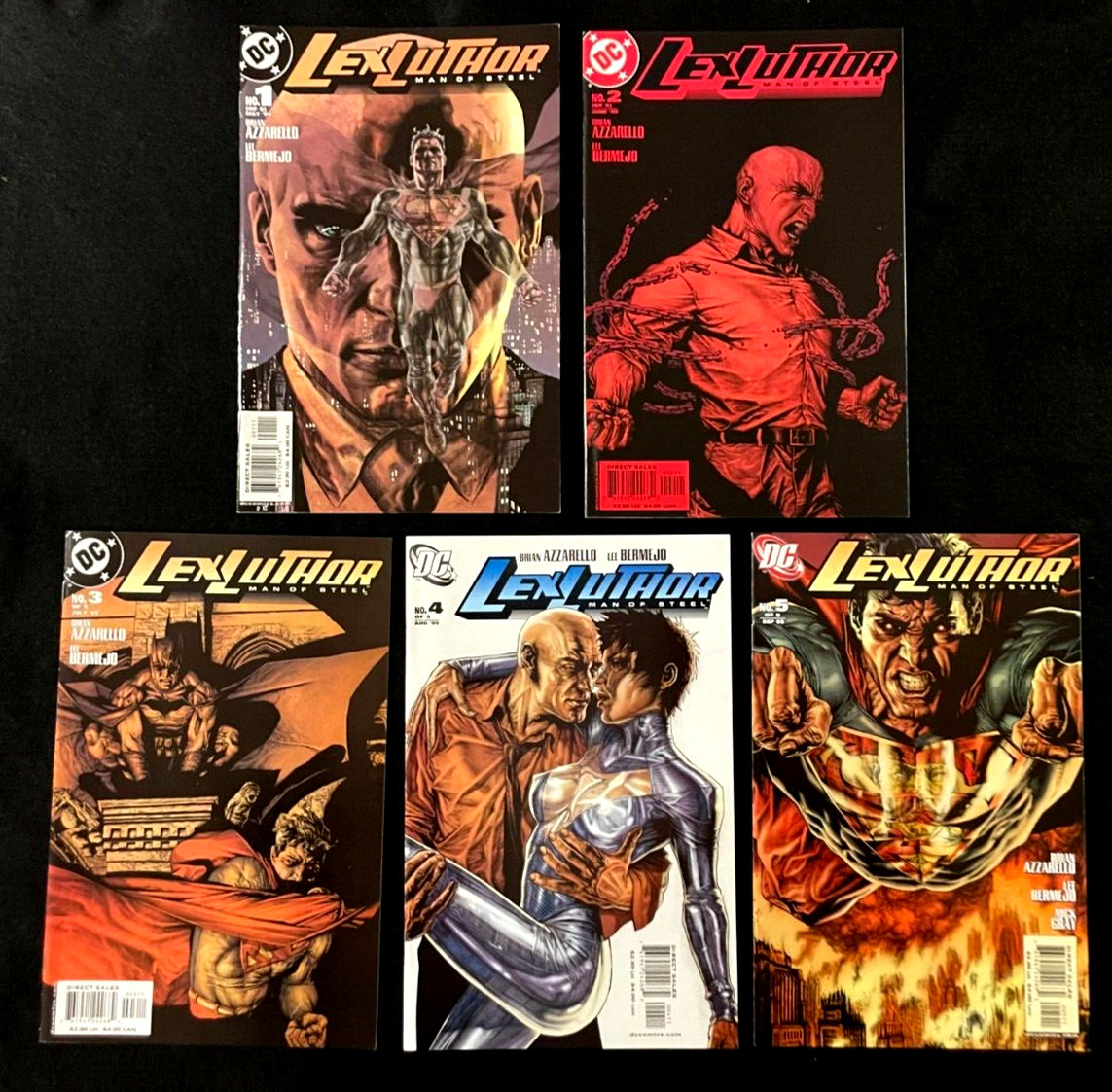 Lex Luthor: Man of Steel - Complete Set of 5 #1-5 (2005) DC Comics