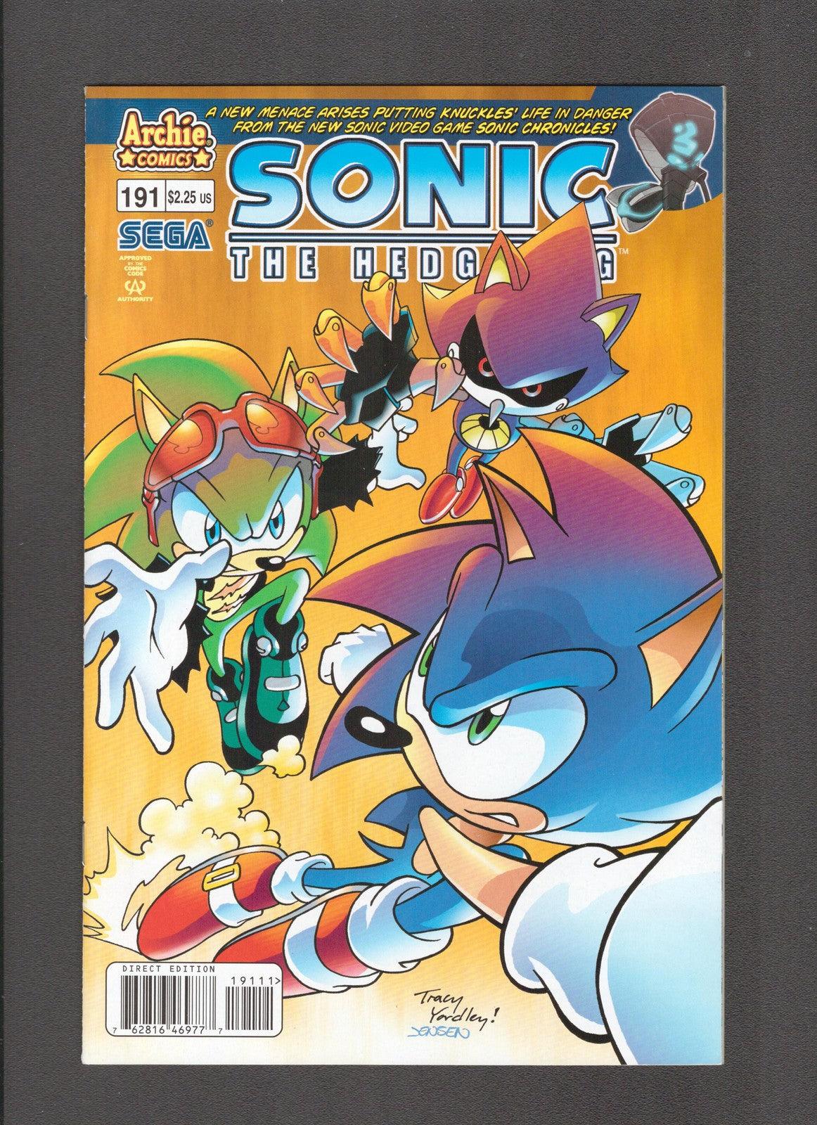 Sonic the Hedgehog #191 (2008) Yardley, Flynn Archie Comics