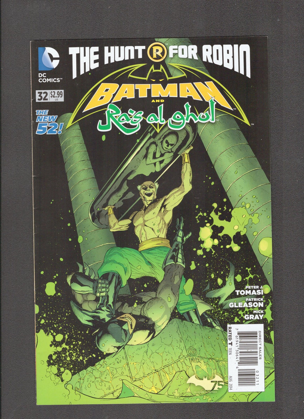 Batman and Robin #32 (2014) Patrick Gleason DC Comics