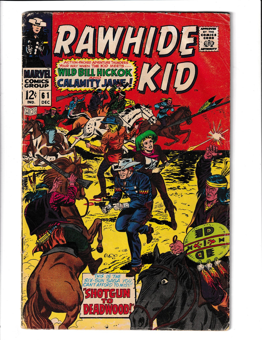 Rawhide Kid #61 (1968) Silver Age DC Comics