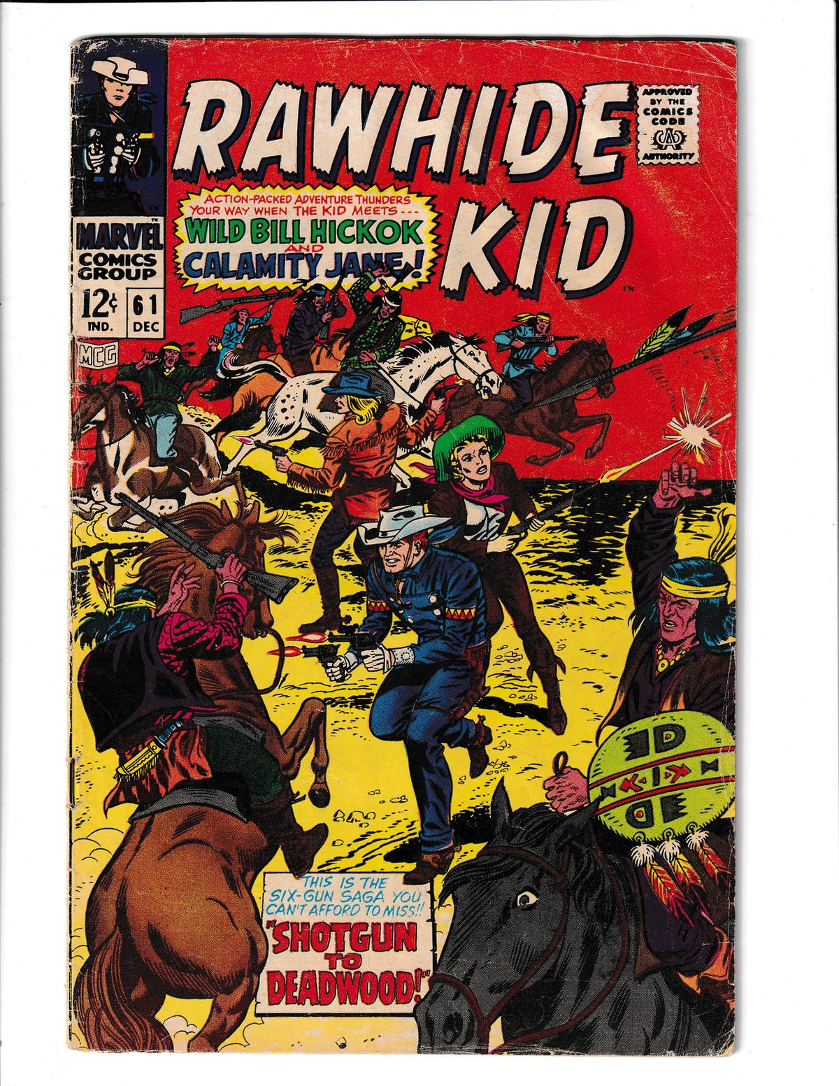 Rawhide Kid #61 (1968) Silver Age DC Comics
