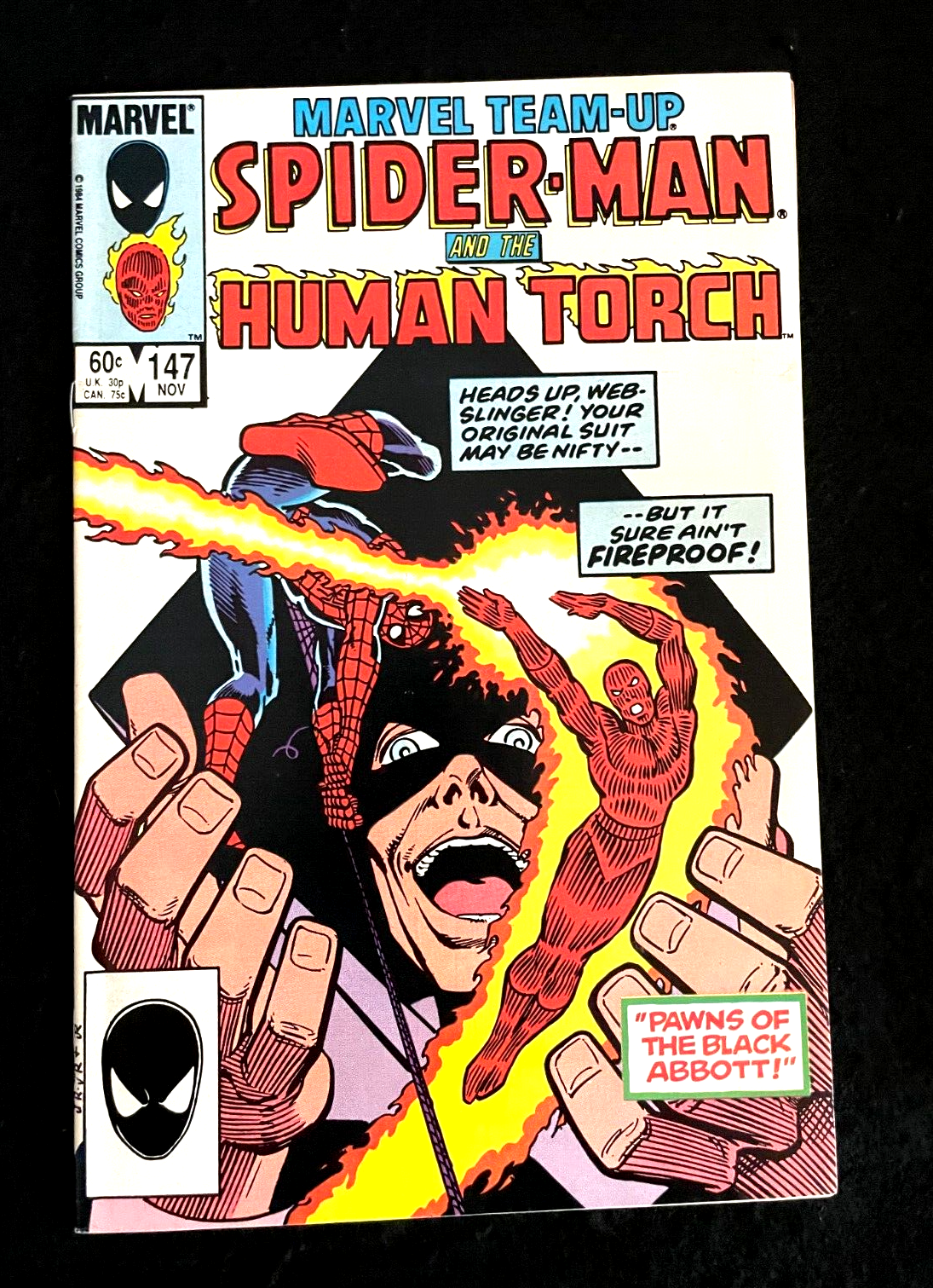 Marvel Team-Up #147 1984 - Spider-Man and the Human Torch