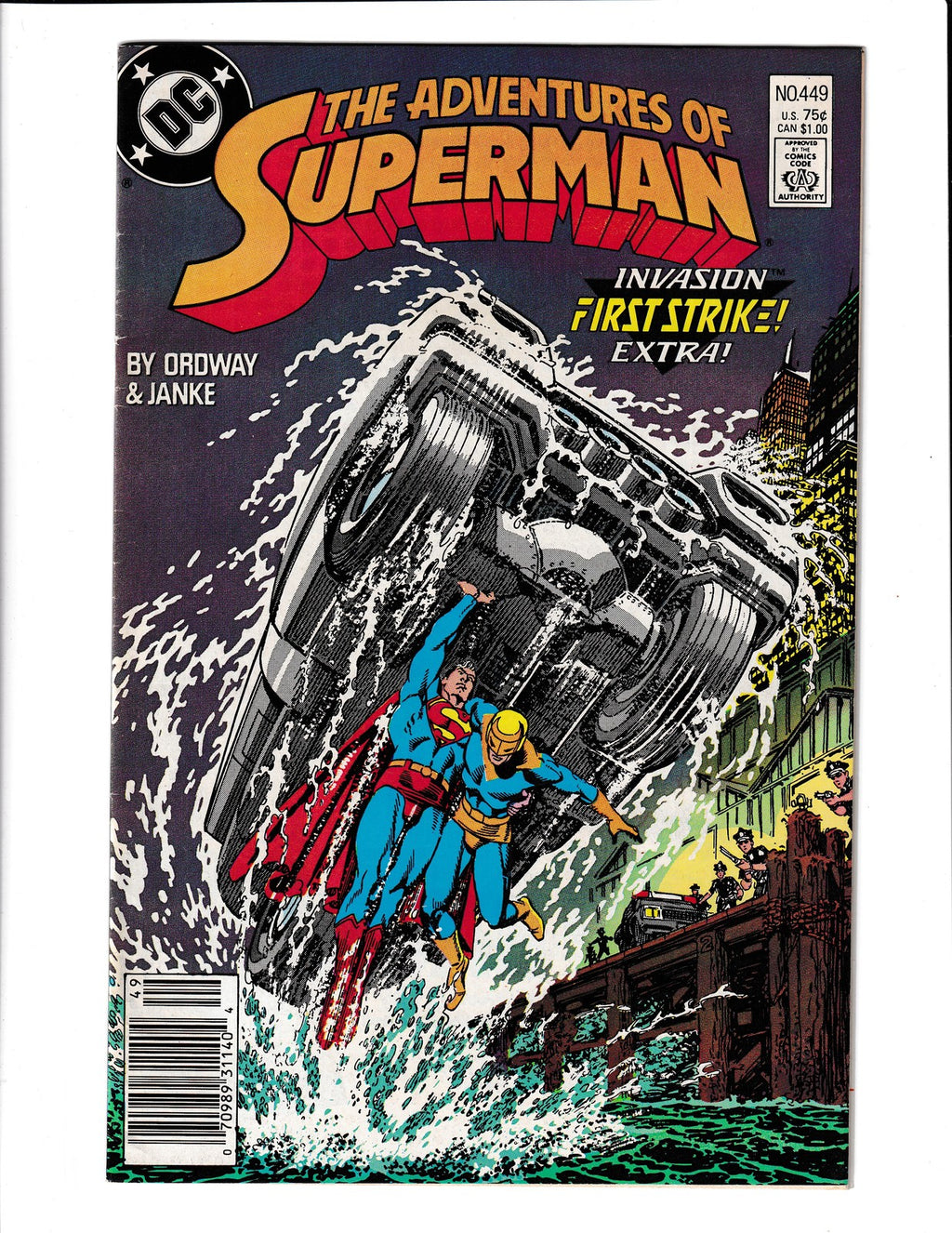 Adventures of Superman #449 (1989) DC Comics