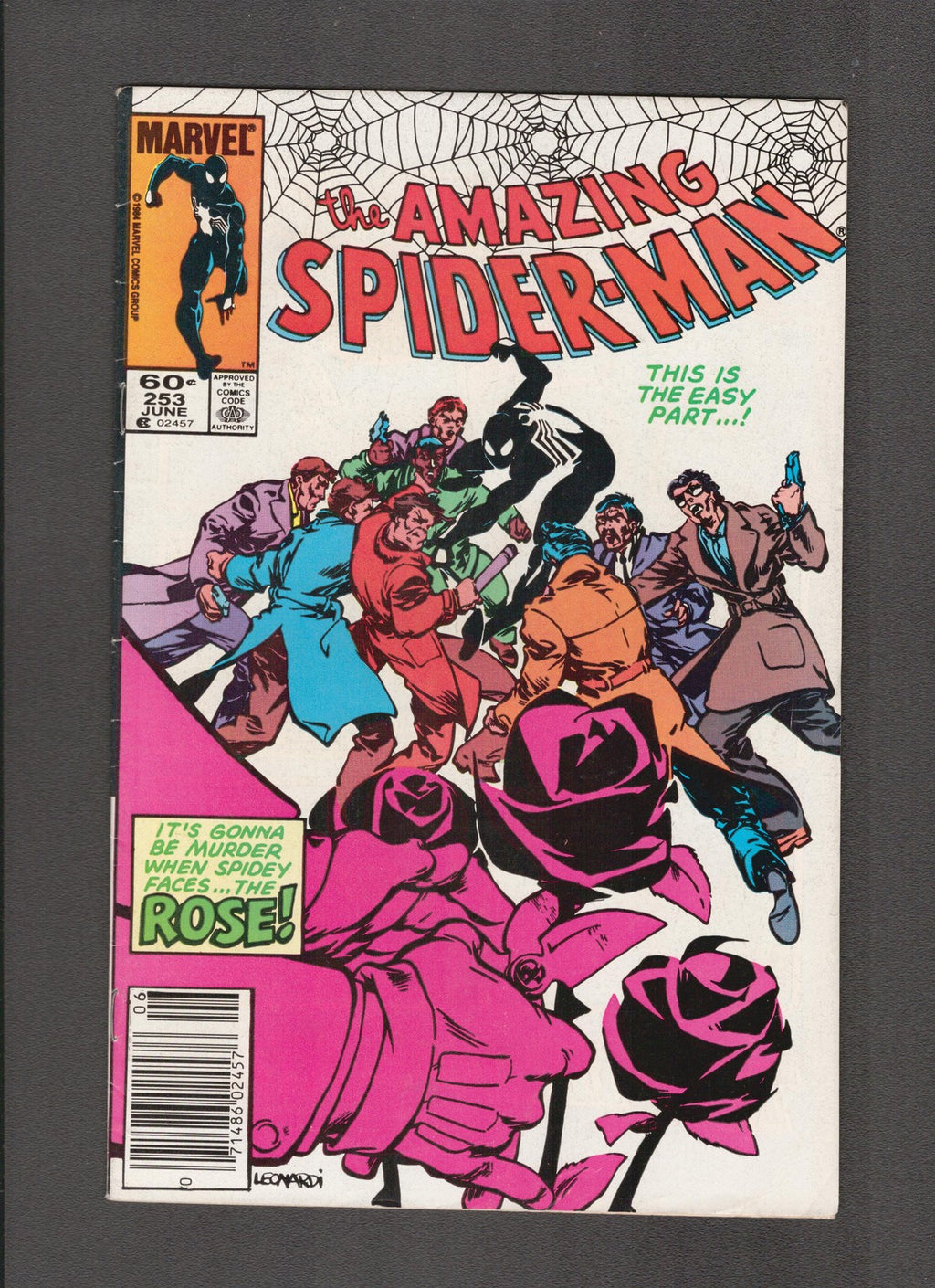 Amazing Spider-Man #253 (1984) 1st App of Rose - 4th Black Spidey Marvel Comics