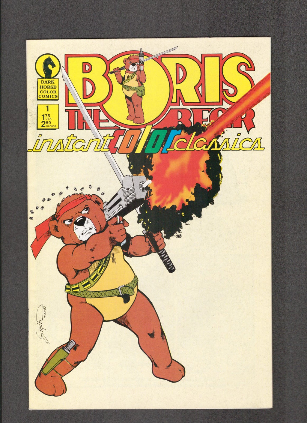 Boris the Bear: Instant Color Classics #1 (1987) Dark Horse Comics
