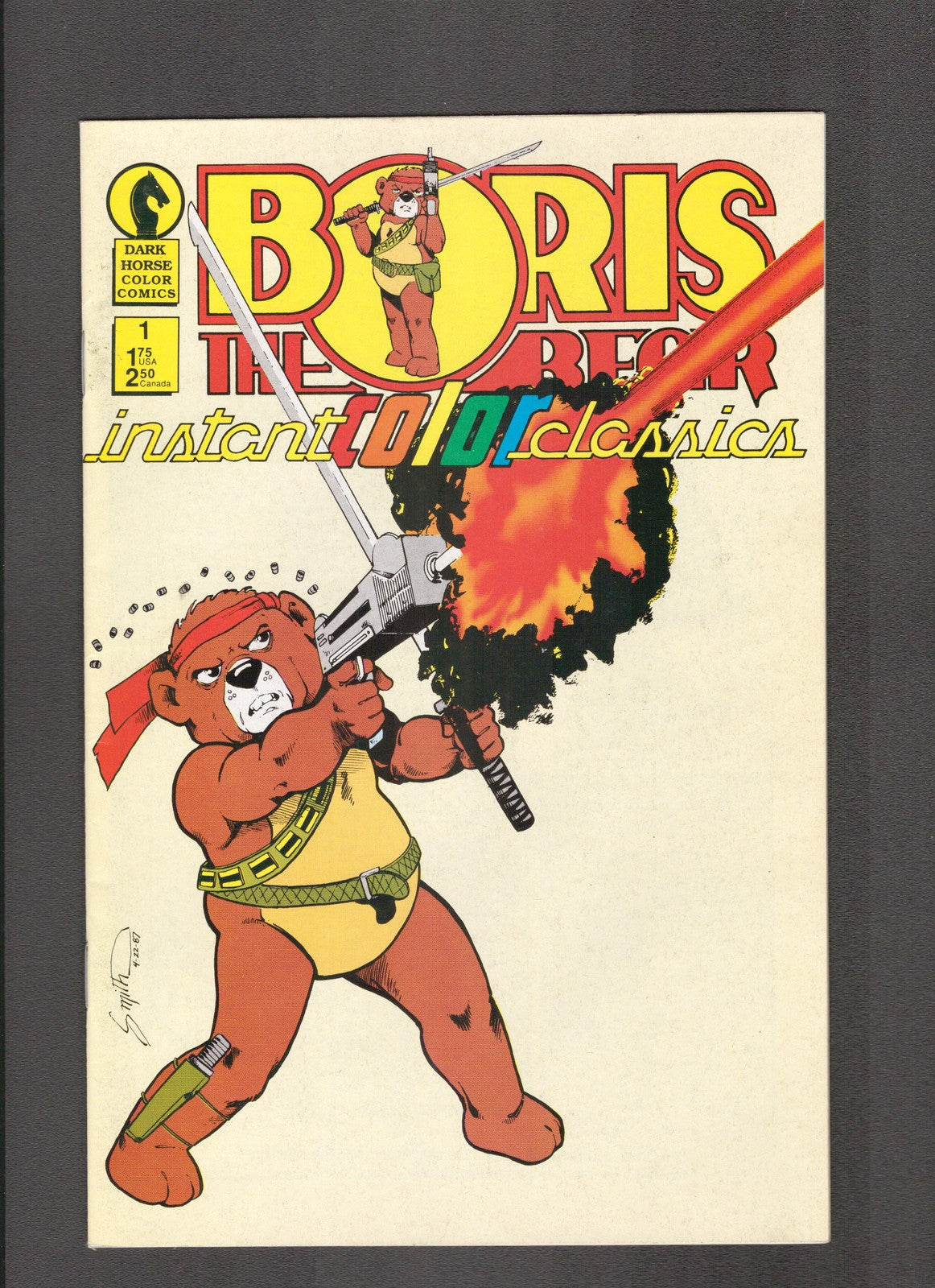 Boris the Bear: Instant Color Classics #1 (1987) Dark Horse Comics
