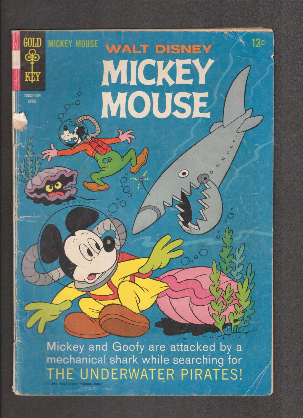 Mickey Mouse #112 (1967) Gold Key Comics