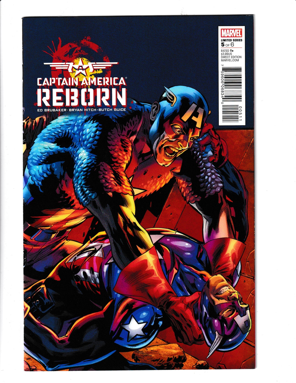 Captain America: Reborn #5 (2010) Marvel Comics