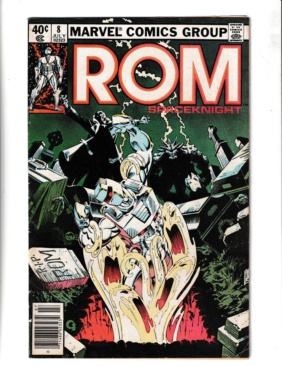 ROM #8 (1980) Marvel Comics SKU:3166