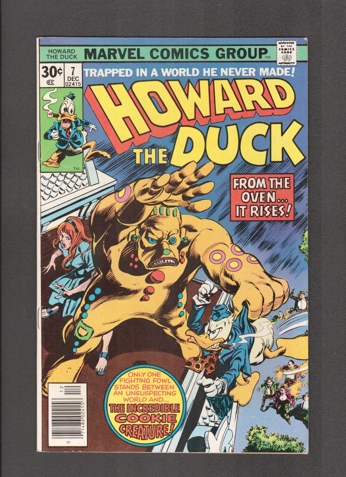 Howard the Duck #7 (1976) Gene Colan Art Marvel Comics