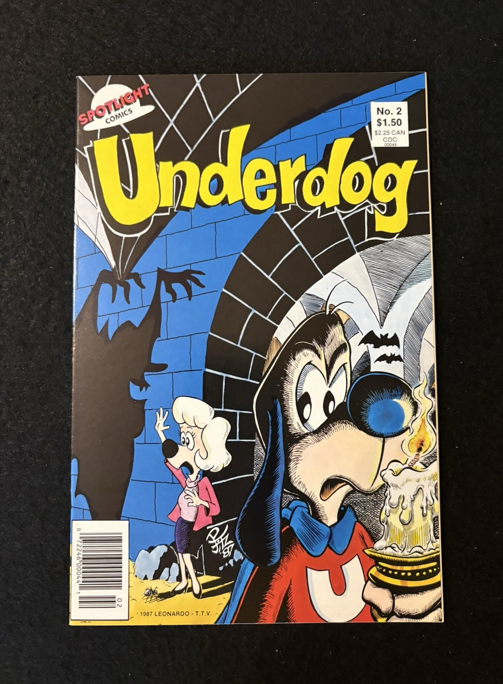 Underdog #1-2 (1987) Complete Series by Spotlight Comics