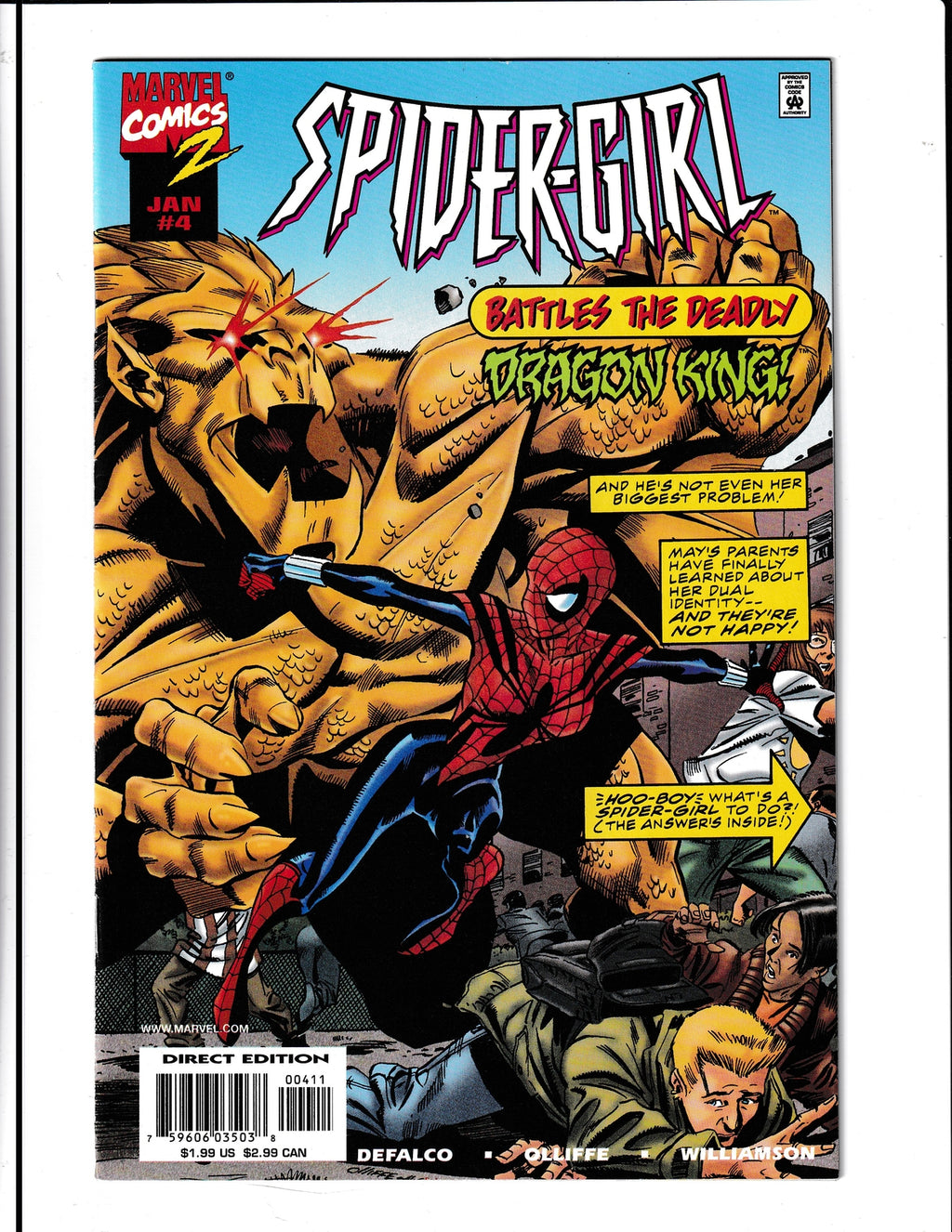 Spider-Girl #4 (1999) MC2 Comics