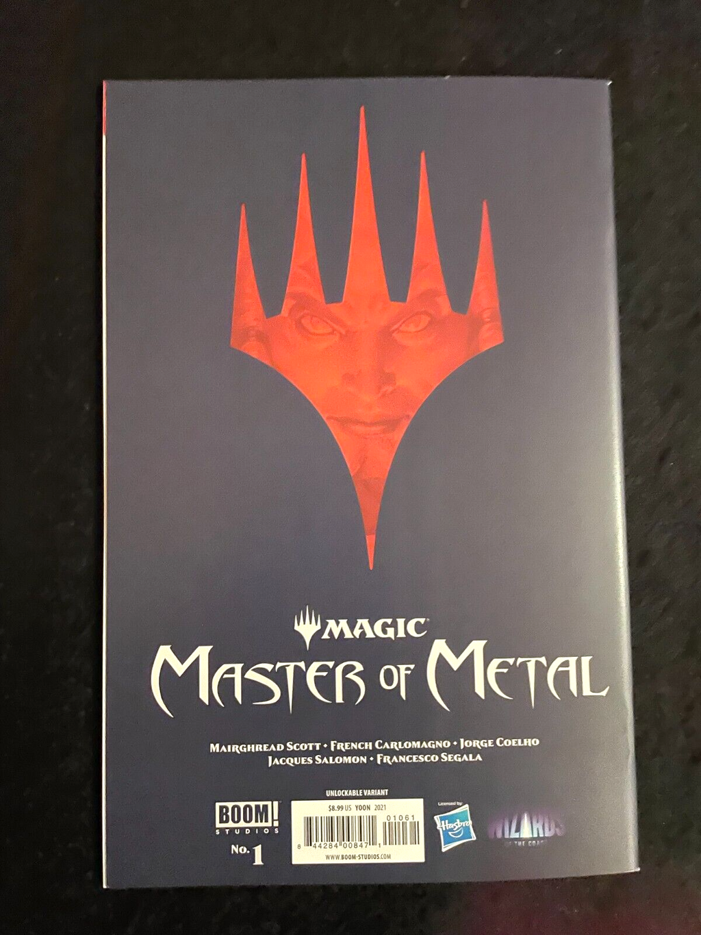 Magic Master of Metal #1F 2021 - Incentive Junggeun Yoon Virgin Variant