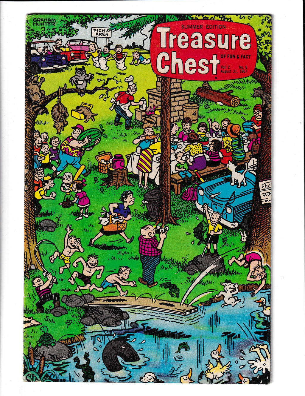 Treasure Chest: Summer Edition #6 (1967) George Pflaum Comics