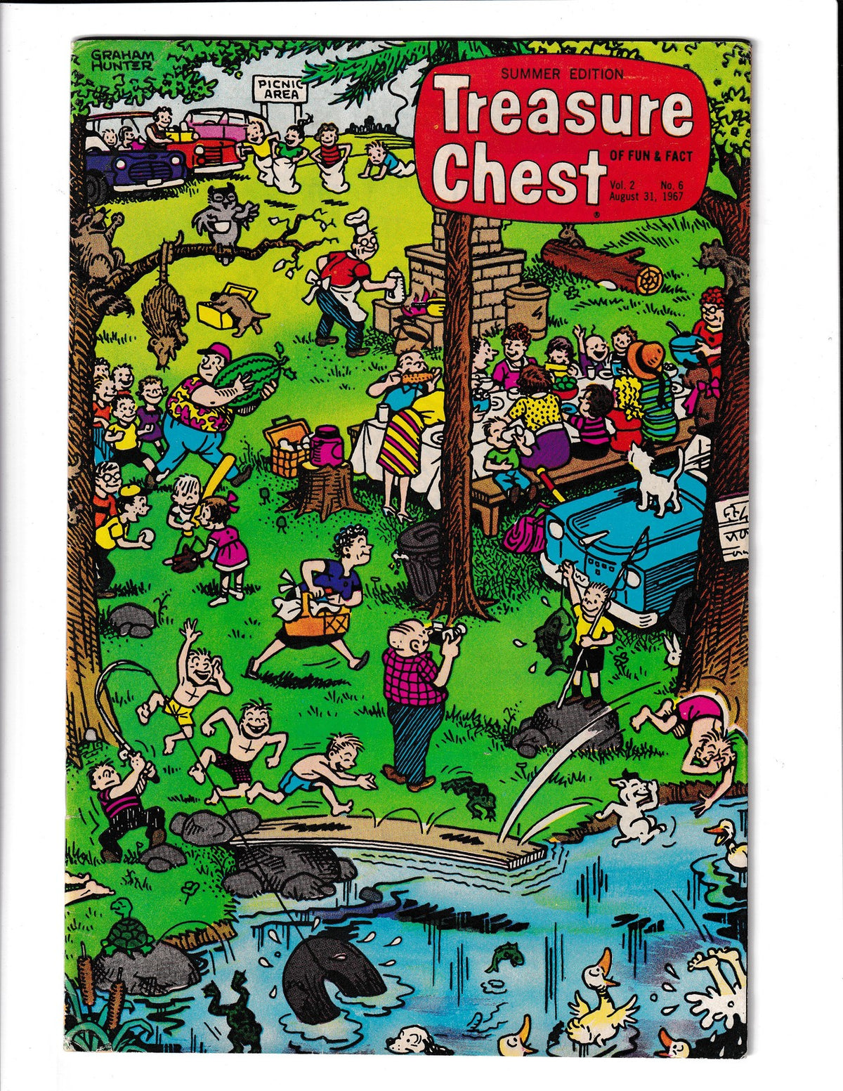 Treasure Chest: Summer Edition #6 (1967) George Pflaum Comics