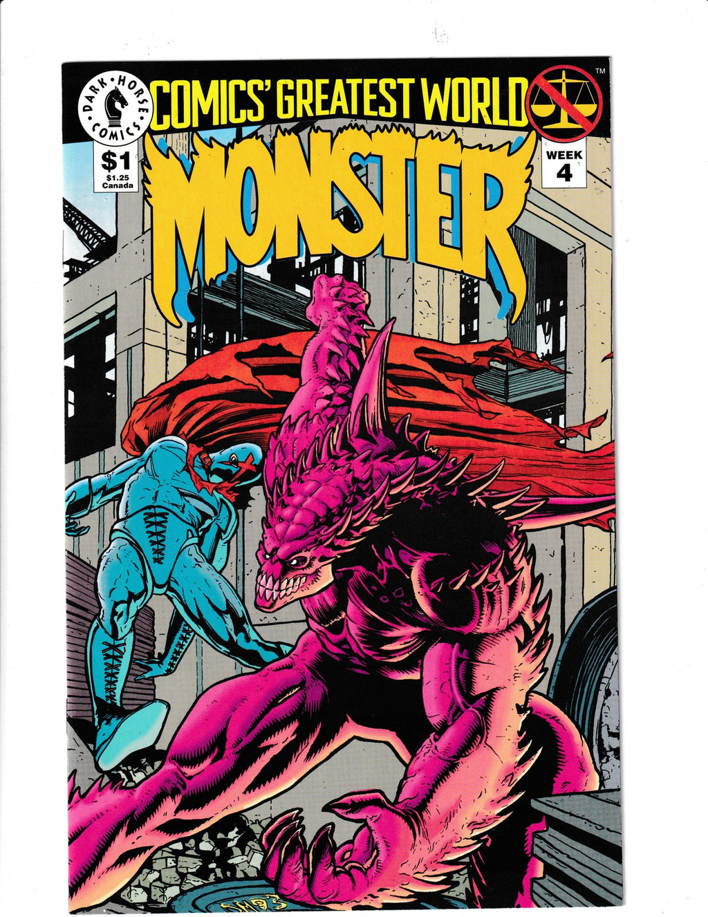Comic's Greatest World Monster #Week 4 (1993) Dark Horse Comics