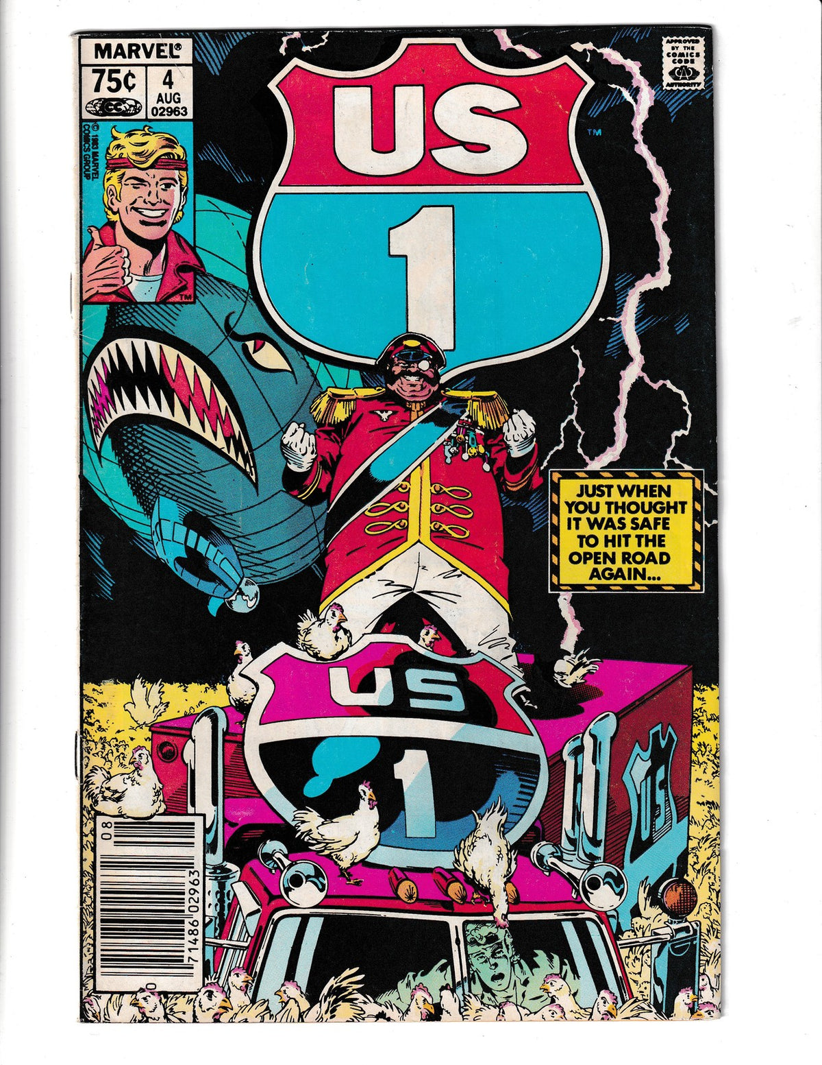 U.S. 1 #4 (1983) Marvel Comics