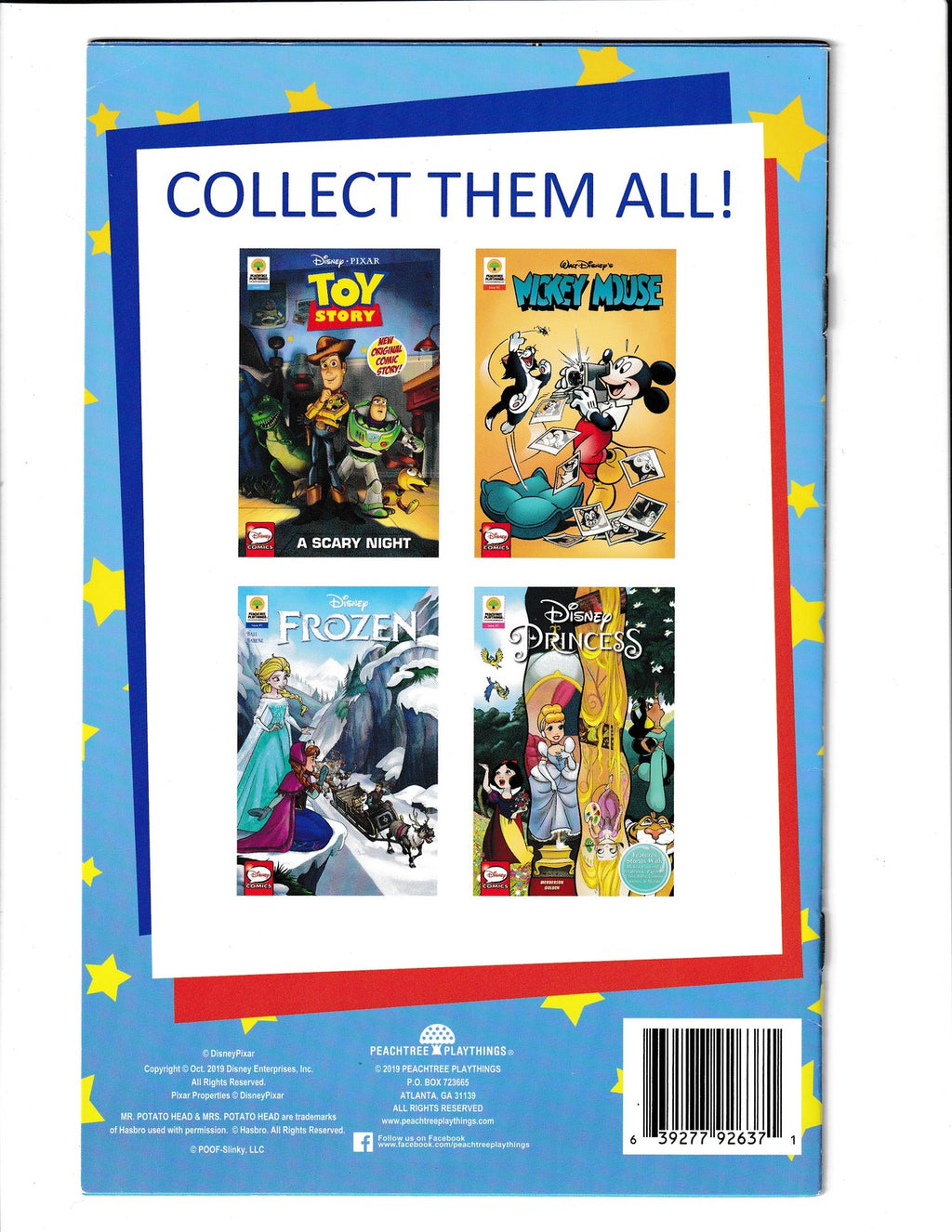 Toy Story: Master Woddy #1 (2019) Peachtree Playthings Disney/Pixar Comics