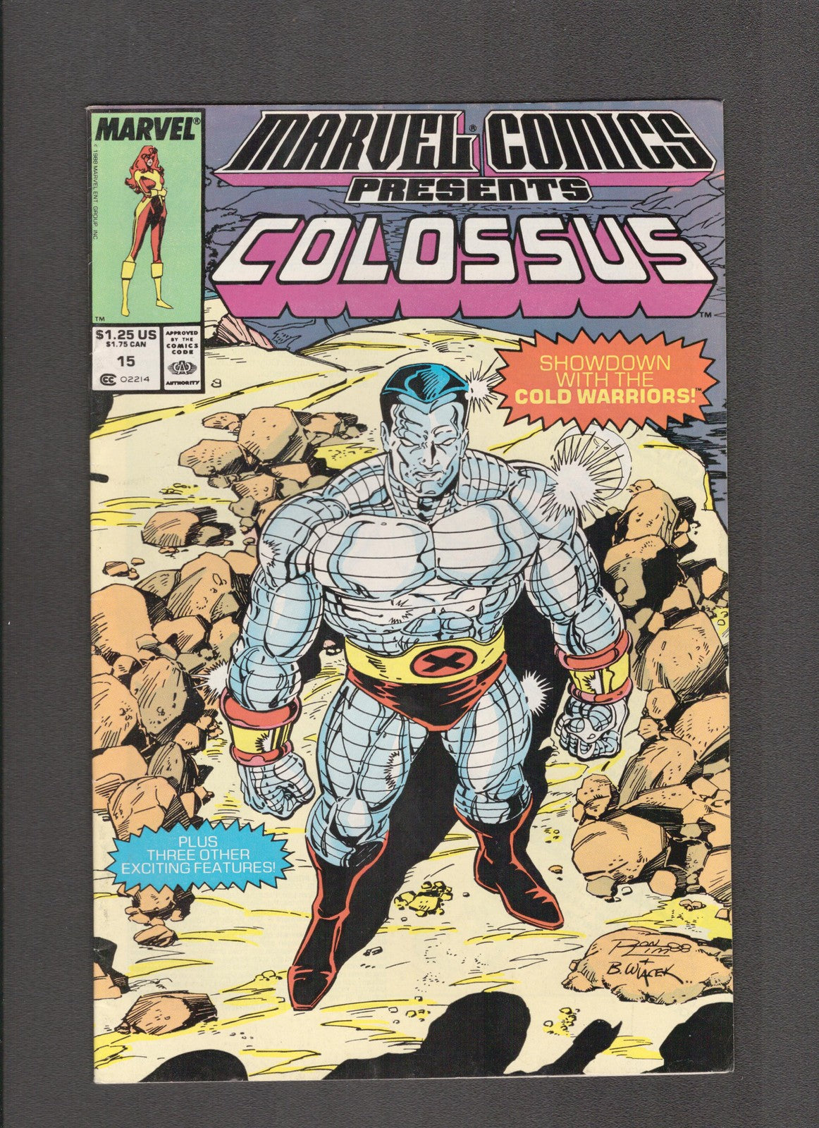 Marvel Comics Presents #15 (1989) Collosus Marvel Comics