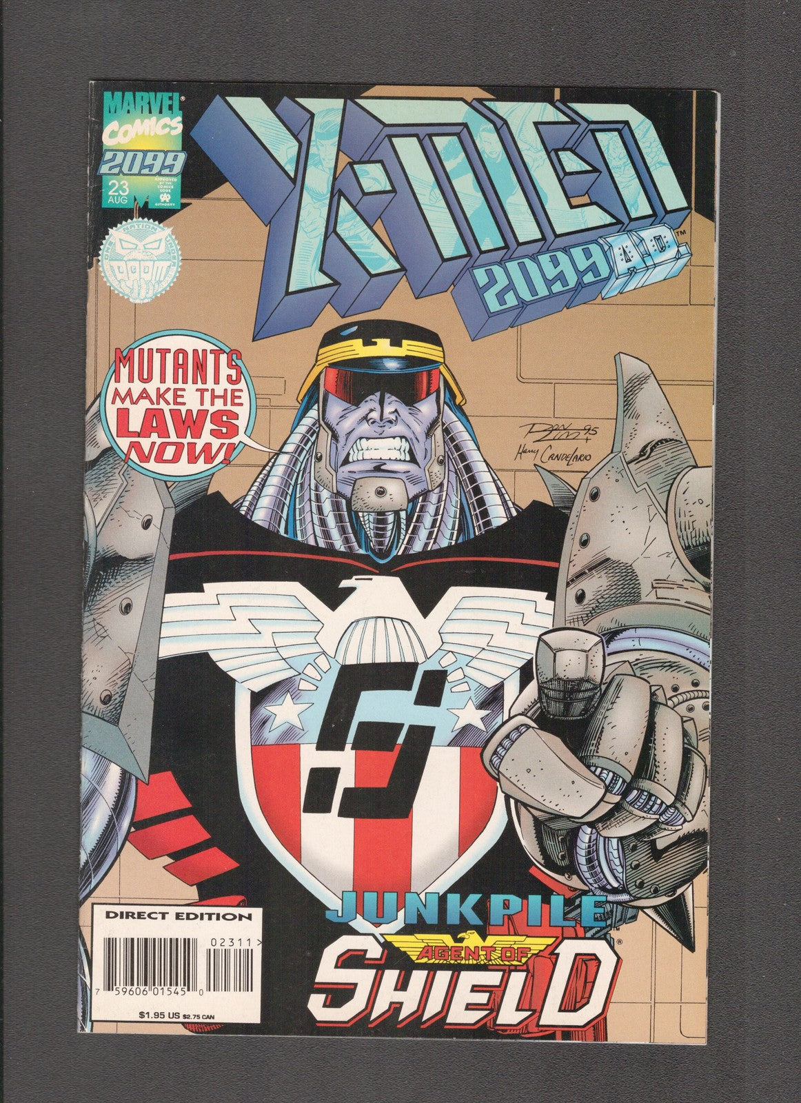 X-Men 2099 #23 (1995) Ron Lim Marvel Comics