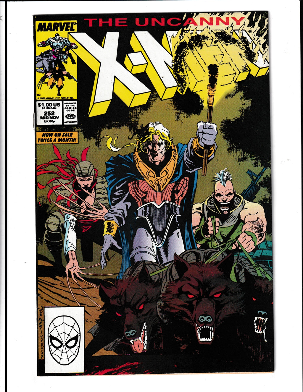 Uncanny X-Men #252 (1989) Marvel Comics SKU:923