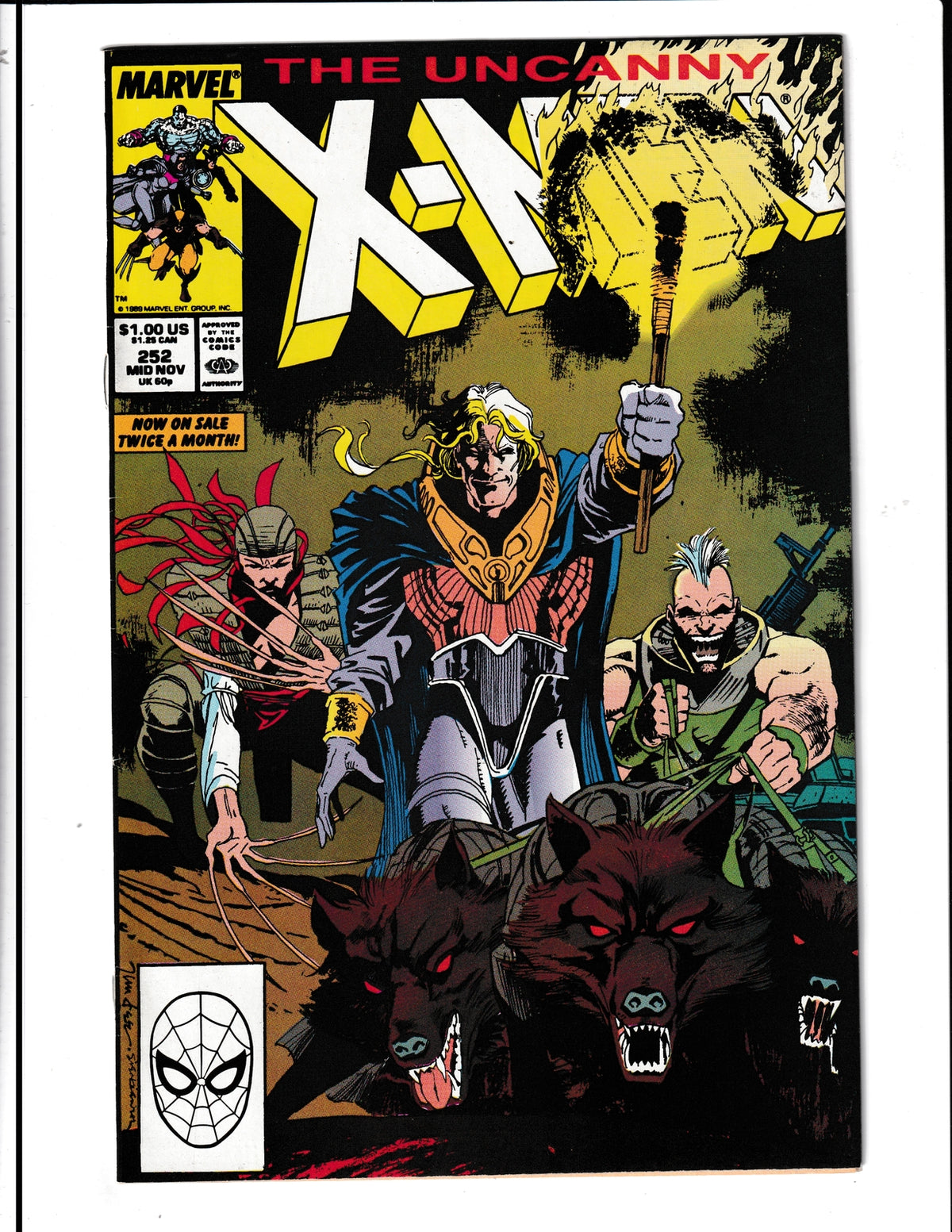 Uncanny X-Men #252 (1989) Marvel Comics SKU:923