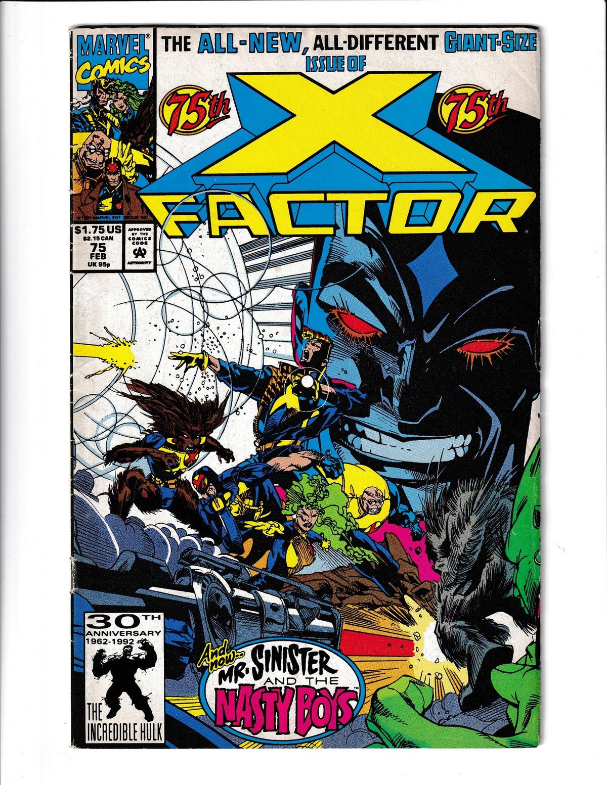 X-Factor #75 (1992) Marvel Comics SKU:3557