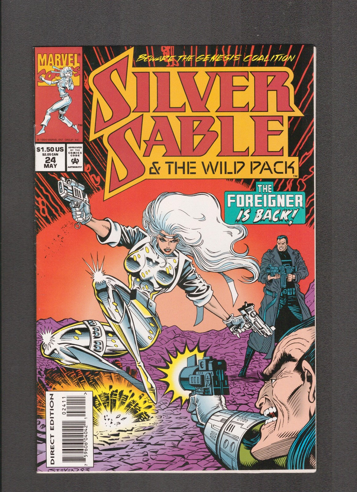 Silver Sable & The Wild Pack #24 (1994) Marvel Comics