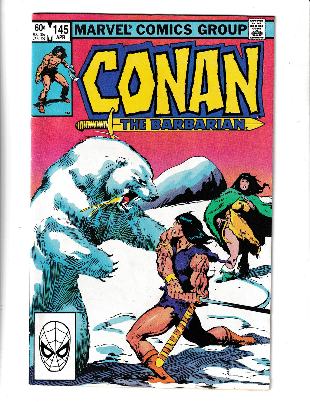 Conan the Barbarian #145 (1983) Marvel Comics SKU:2955