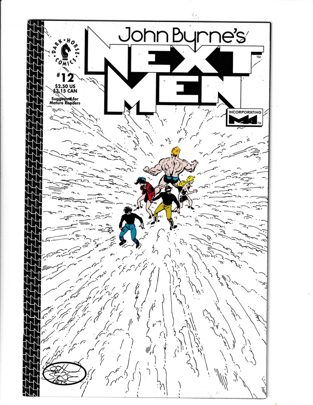 John Byrne's Next Men #12 (1993) Dark Horse Comics