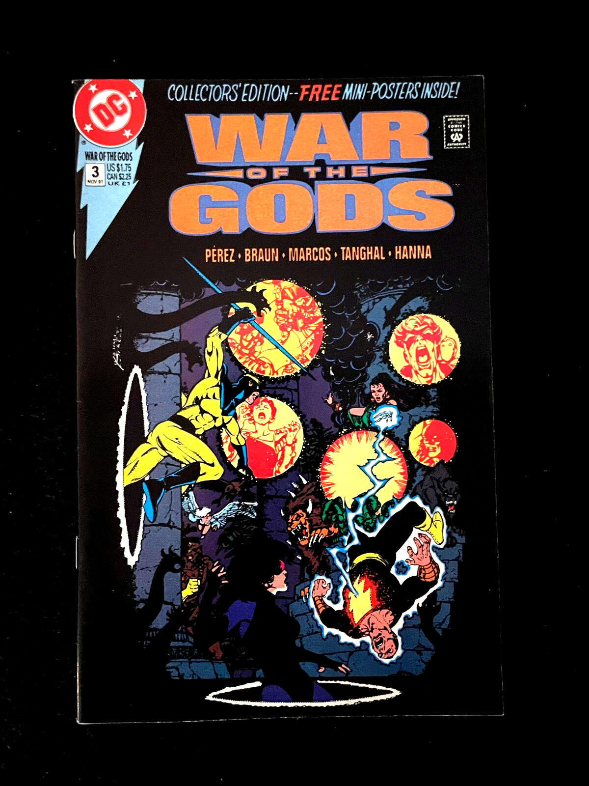 War of the Gods  - Complete Set of 4 - #1-4 (1991) DC