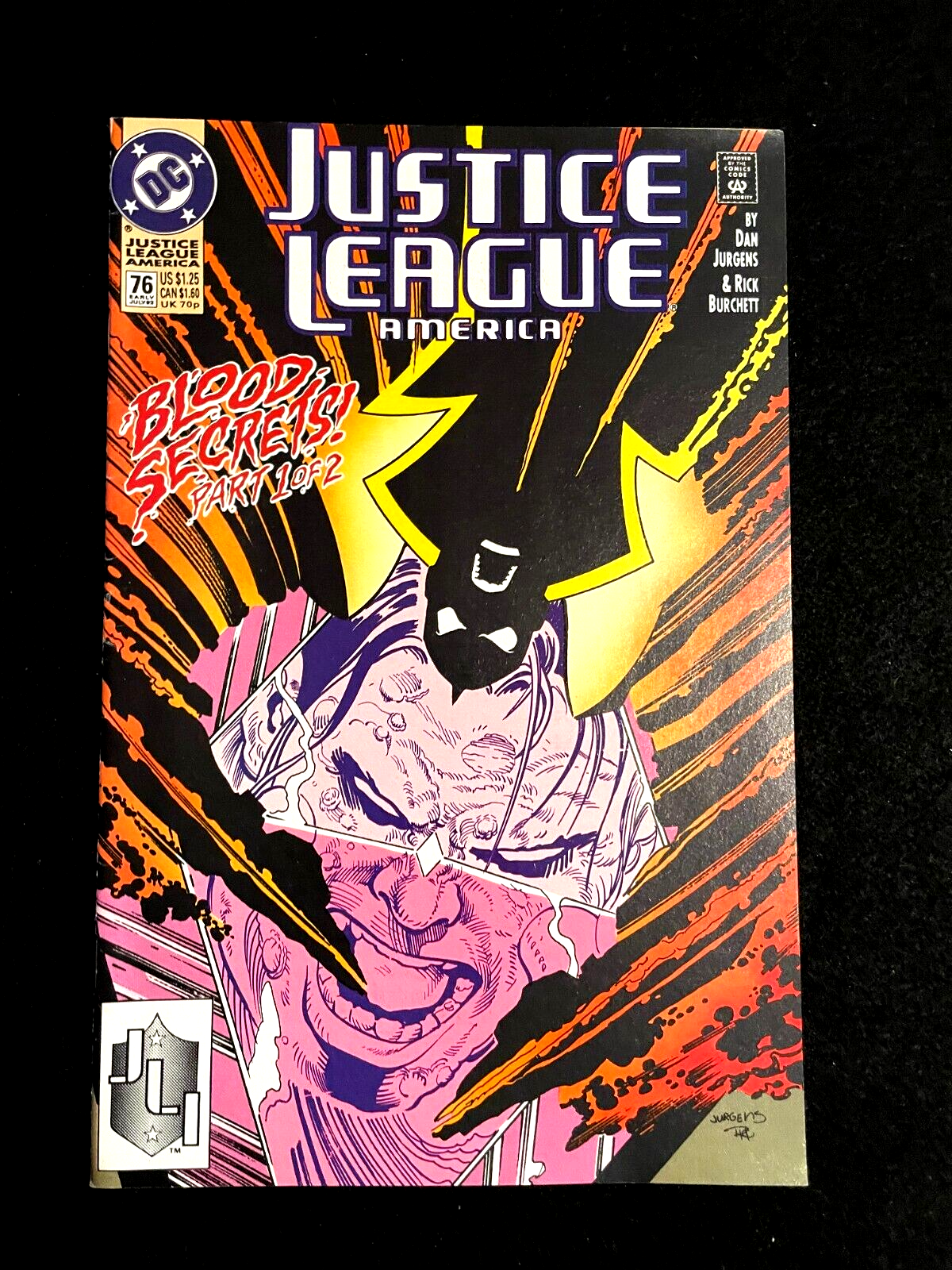 Justice League America #76 1993 - DC