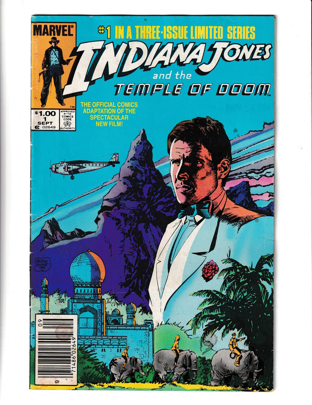Indiana Jones and the Temple of Doom #1 (1984) Marvel Comics