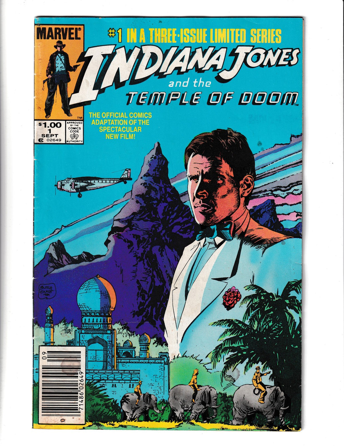 Indiana Jones and the Temple of Doom #1 (1984) Marvel Comics