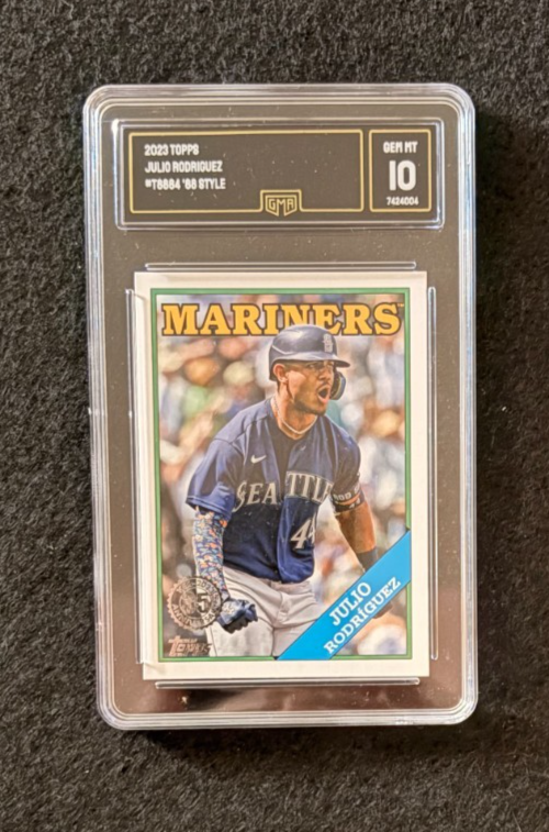 2023 Topps Julio Rodriguez  #T88-64 GMA GEM MINT 10