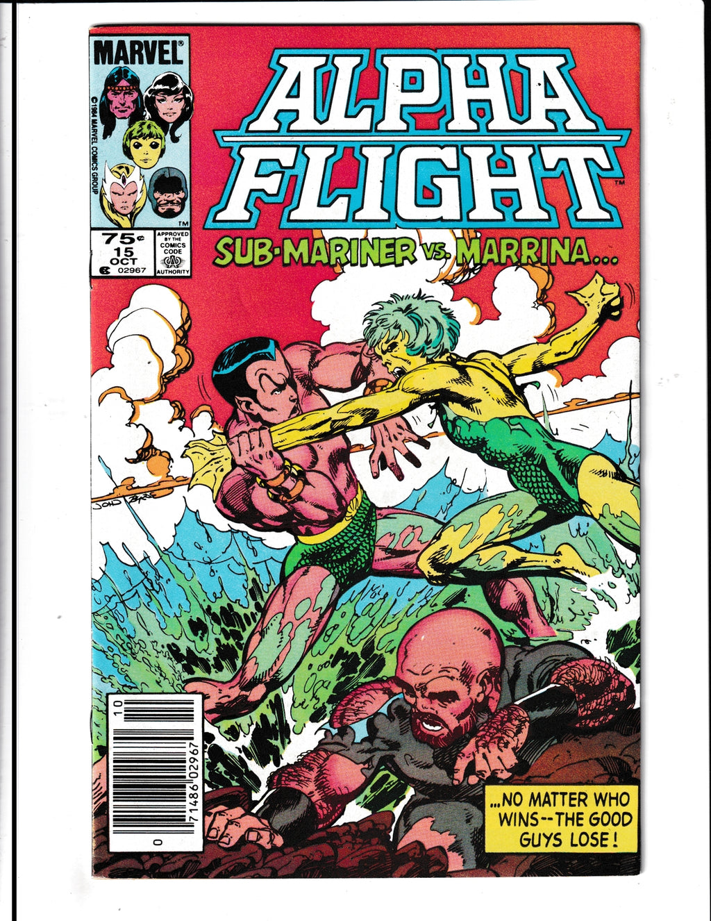 Alpha Flight #15 (1984) Marvel Comics SKU:1125