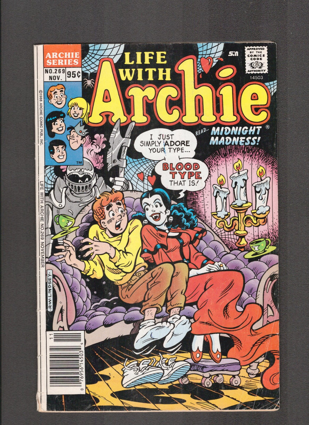 Life with Archie #269.2 (1988) Midnight Madness Archie Comics