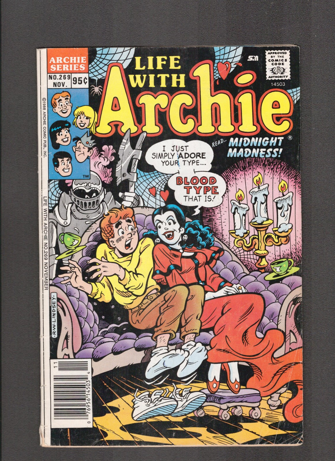 Life with Archie #269.2 (1988) Midnight Madness Archie Comics
