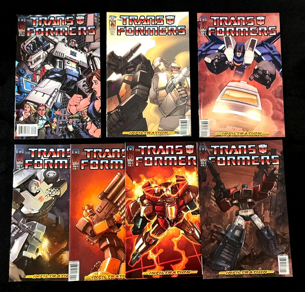 Transformers: Infiltration #1-7 Set of 7  (2005/06) IDW Comics