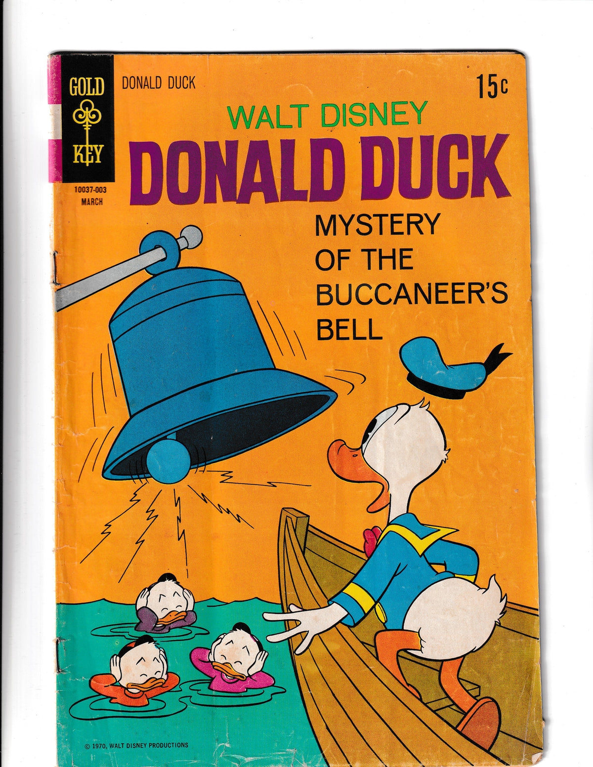 Donald Duck #130 (1970) Gold Key Comics