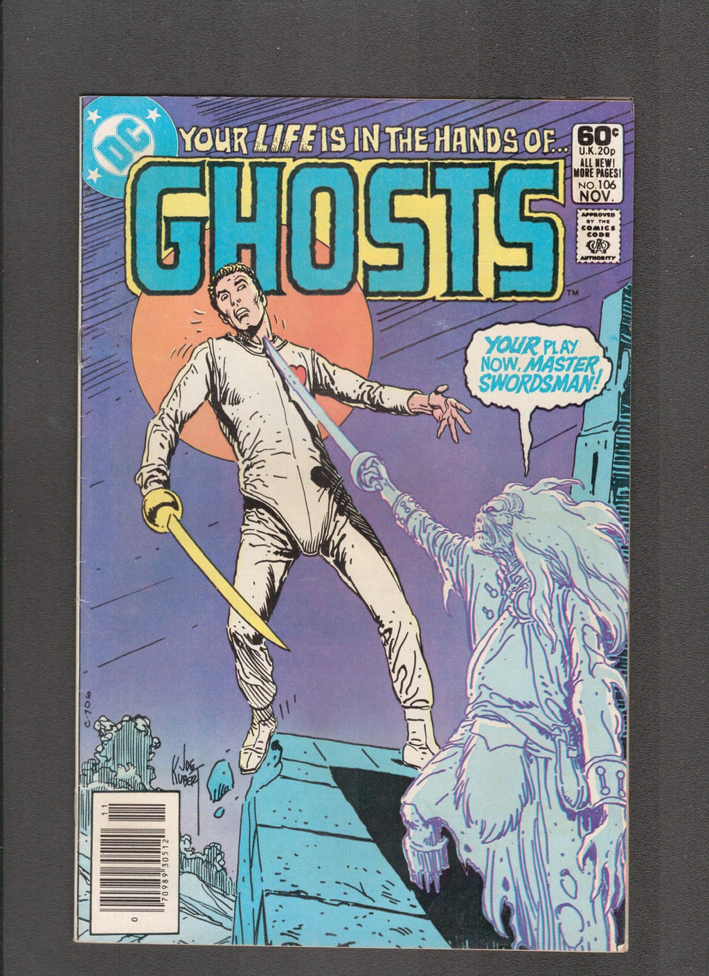 Ghosts #106 (1981) Joe Kubert DC Comics