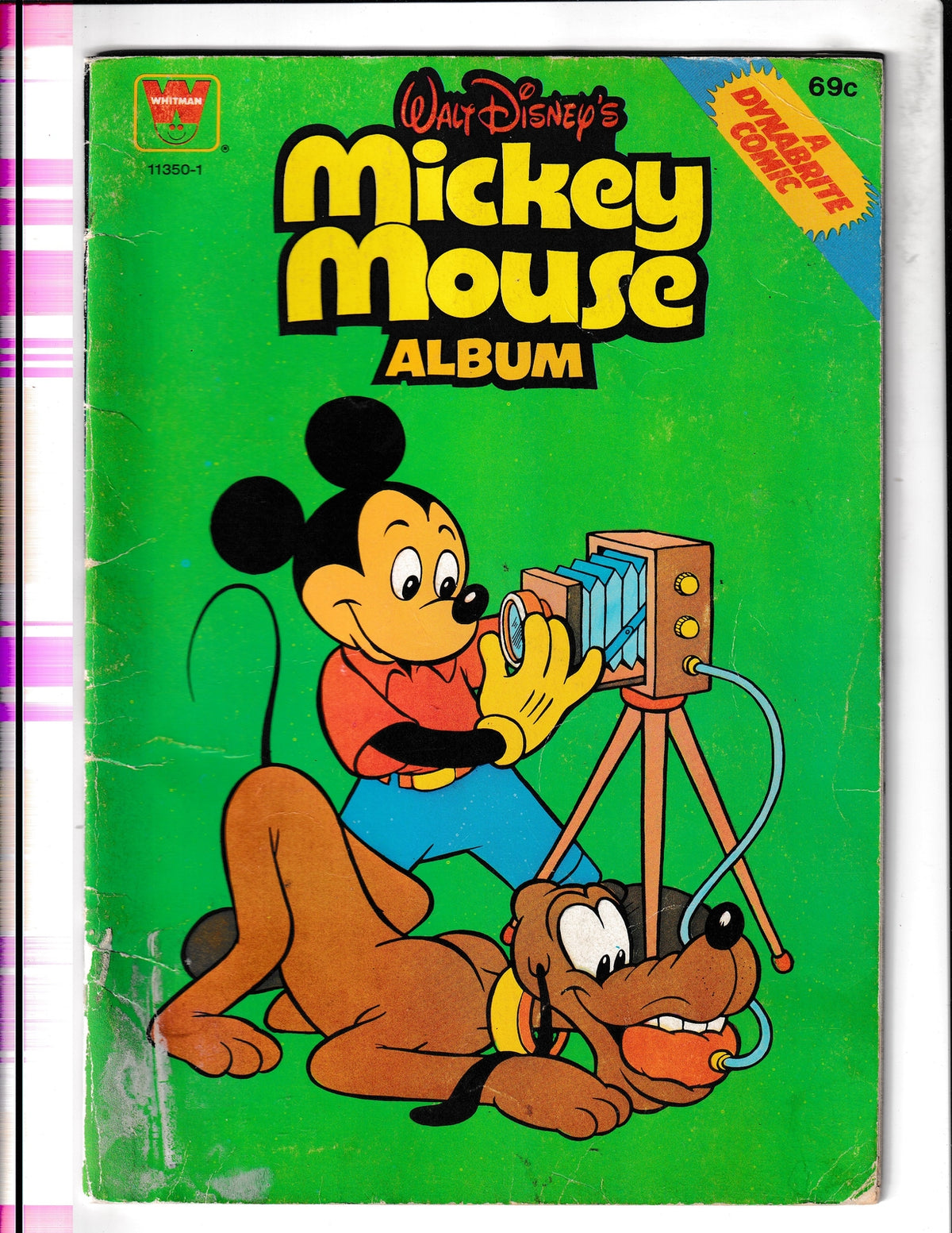 Mickey Mouse Album #NN (1978) Dynabrite Whitman Comics