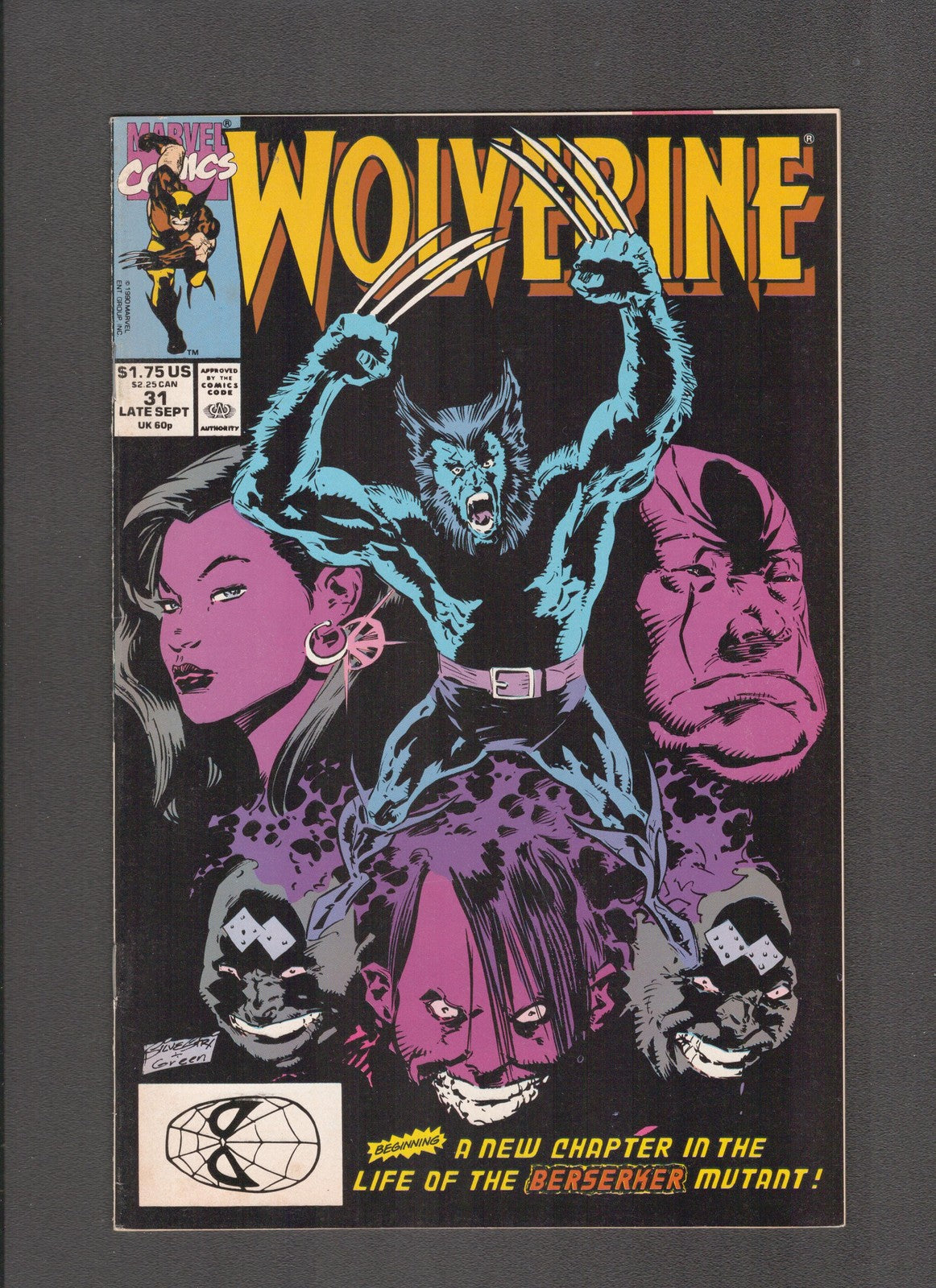Wolverine #31 (1990) Larry Hama Marvel Comics
